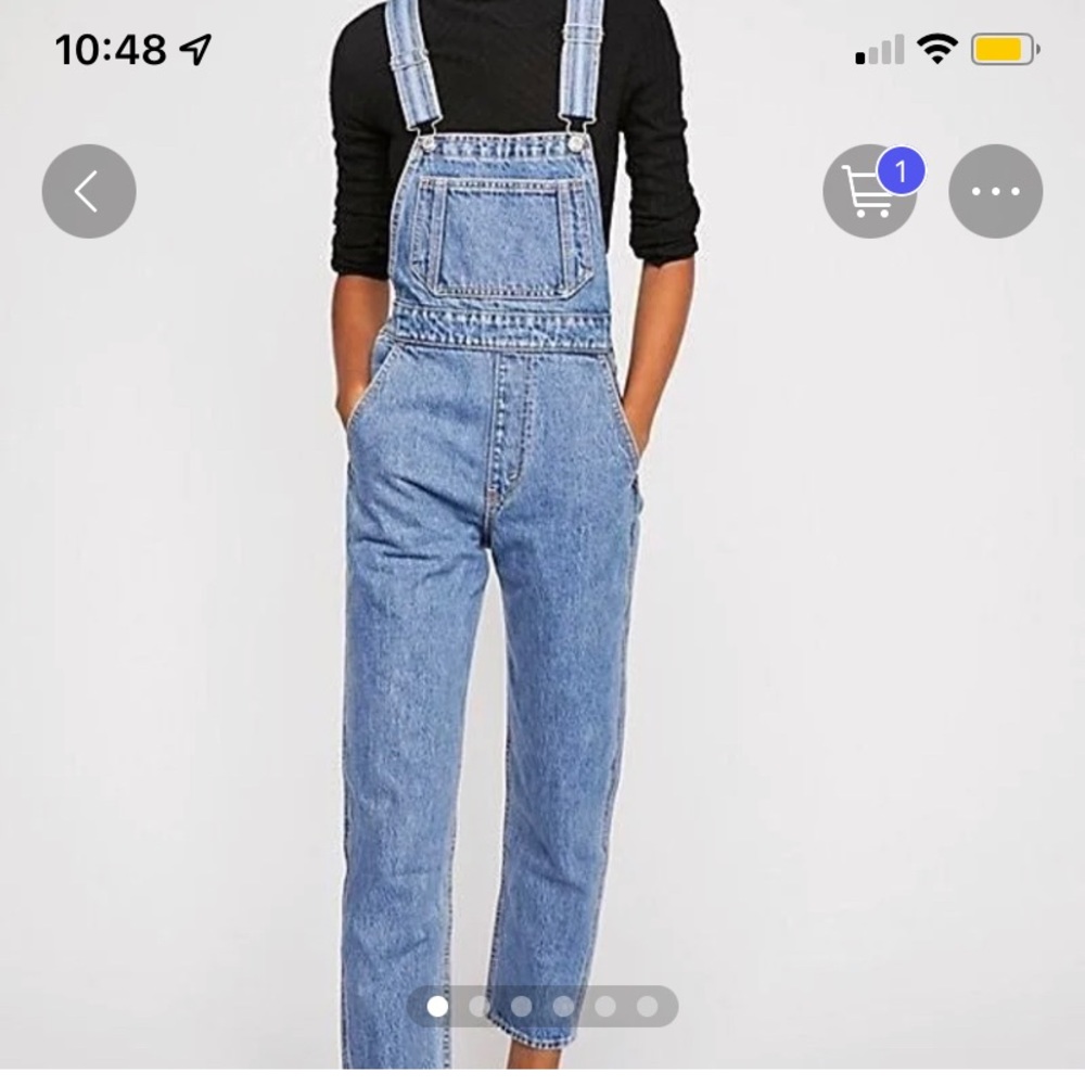 Levi Preimum Overalls Size 26